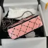 Crossbody bags Small Classic Flap bag Designer Shoulder bag Luxury Chain bag Fashion Handbag 10A Mirror 1:1 quality Evening bag Sequins bag With Gift box set WC405