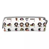 Mafalda Pencil Case Grappig Gril Ctue Square Box Girls Boys Vintage grote capaciteit School Cases briefpapier