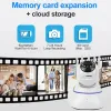 Monitors HD Camera WiFi Home Safety Camera Night Vision Bidirectional Audio Closed Circuit Television Camera Indoor Baby Monitor