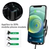 Chargers FDGAO 15W Fast Automatic Clamping Infrared Sensor Car Magnetic USB Wireless Charger Holder For iPhone Samsung Huawei Xiaomi