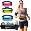 Sacs extérieurs Running Pouch Belt Taist Pack Sac Workout Fanny Jogging Pocket Traveling Money Cell Telephone Holder for Fitness Yoga