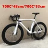 Fietsen Grijs Road Bike Aluminium Legering FRAME Variabele snelheden Bicycle Fit schijfremmen met 700c wiel 40 mm/70 mm RIM Y240423