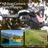 GPS Drone de caméra HD d'évitement de taille moyenne, deux batteries, caméra HD, corps pliable, mode intérieur / extérieur, mode VR, le plus vendu, prend en charge l'application de photographie aérienne