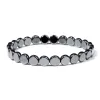 Brins Bracelets de perles d'hématite nomagnétique pour femmes hommes perte de poids hématite noire guérison guérison de méditation bracelet bijoux
