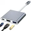 Hubs Thunderbolt 3 Adapter USB Type C Hub HDMicompatible 4K Support Dex Mode USBC Dock med PD för MacBook /AIR 2021