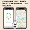 Trackers Pet GPS Tracker Bluetooth Antilost Smart Wearable Empilping Locator en temps réel Collier de chat de chien Smartlocator accessoires