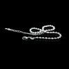 Strands Nuovo classico Simple Small Round Ball Bead Cavigliere della catena del piede per 925 Sterling Silver Ladies Bracciale Cavigliere Bracciale Women Jewelry