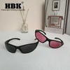 Солнцезащитные очки Retro Y2K Солнцезащитные очки 2022 года в стиле Hip Hop Style Hip Hop Glasses Steam Punk Glasses Gothic Oculos de Sol Uv400 J240423