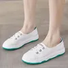 Casual Shoes GKTINOO Genuine Leather Designer Luxury Sneakers Woman Flat Female Fashion 2024 Spring Summer High Quality Slip On