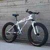 Rowery grube opony podwójny hamulec tarczowy 26 -calowy niedrogi rower dla dorosłych rower śniegu rower plażowy // Y240423