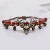 Brins Elk Women's Ceramic Little Fawn Fawn Made DIY Bracelets Artware rétro Bracelet pour femme Girl Gift Fashion Bijoux # 1265