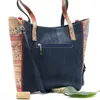 Tas gerecycled materiaal dames schoudercanvas handtas mode casual messenger retro solide kleur vrouw