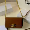 High end Designer bags for women Celli New Door Lock Buckle Small Square Bag Double Shoulder Chain Crossbody Bag for Women original 1:1 with real logo and box