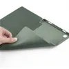 Tablet pc-cases Bags funda voor iPad Pro 12,9 inch zachte siliconen tri-folding standaard slimme tablet case voor iPad Pro 12 9 Case Cover