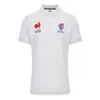Men Jersey Wereldbeker Franse gastheer Polo Rugby Nrl Mengu Barina korte mouwen T -shirt Olive