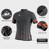 Jackets de corrida Camisa de ciclismo respirável masculina Sublimação de camisa de bicicleta com zíper completo