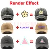 KUNEMS Custom Baseball Cap for Men and Women Fashion DIY Cotton Solid Color Print Letter Embroidery Thick Hat Wholesale Unisex 240323