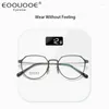 Sonnenbrille Frames ultra -helles reines Titanien Brille Mann Retro Round Eyewear Luxury Spektakel Optische Rezeptbrille Rahmen Frau Frau