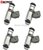 4Pcs Petrol Fuel Injectors 2N1U9F593KA IWP119 LFI019 For Ford Fiesta KA 13i 2001 2002 2003 2004 2005 2006 2007 20081195087