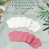 Scrubbers 50PCS Face Cleaning Sponge Compressed Natural Wood Pulp Sponge for Makeup Removal Facial Washing Cosmetics Puff Makeup Tools