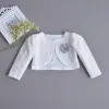 Beyaz Sıcak Bebek Kız Ceketler% 100 Pamuklu Bebek Cardigan Dış Giyim 1 2 Yıllık Ceket 2022 Bahar Bebek Kız Kıyafetleri RBC185003
