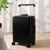 Bagaglio che rotola il bagaglio a mano ampia valigia da viaggio travello unisex grande capacità di grande capacità silenzioso ruota in alluminio in alluminio