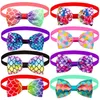 犬のアパレル50pcs acccessories bow tie bulk collar bowtie small cat pet suppliesファッションアクセス