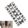 Tattoos 1 Sheet Waterproof Temporary Tattoo Sticker 3D Butterfly Fake Tattoo Flash Transfer Tatoo Leg Arm Hand Foot For Women Body Art