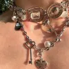 Halsketten Huanzhi Personalisierte übertrieben