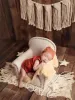 Аксессуары Dvotinst Newborn Photography Props для ребенка позирует мини -диван