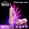 BANG ORIGINALE Shisha 15000 sbuffi VAPER MOSTE VAPE VAPE PREFEULED MESH BOOBA VAPOR VAPORE REGOLABILE REGOLABILE POD AIRCOGIETTI E-sigarette E-sigaretta