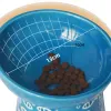 Feeding Cat Food Water Bowl Ceramic Japonism Small Dogs Feeders Elevated Puppy Cats Drinking Eating Bowls Pet Supplies