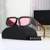 Designers Classic Brand Sunglasses for Men and Women Fashion UV400 Glasses Case Retro Glasses Travel Beach Pilot Factory 2024