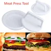 2024 1 set keukengereedschap ronde vorm hamburger press food-grade plastic hamburger vlees rundvlees grill hamburger press patty maker mal mould for keuken patty maker