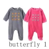 Pezzi 2pcs per bambino pagliaccetto pigiama abiti per bambini maniche lunghe abbiglia