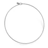 CHOKER 304 COLLARE IN ACCIAIO IN ACCIAIO IN ACCIAIO NACCHLACA ANELLO PER UOMINI DONNE I gioielli fai -da -te fatti a mano rotondi possono essere aperti 43 cm (16 7/8 ") lungo 1 pezzo