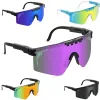 Okulary przeciwsłoneczne okulary przeciwsłoneczne Mężczyźni Outdoor Pit Vipers Kullowe okulary MTB Sport Goggles Uv400 Rower Rower Okulowanie rowerowe
