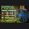 Caméras PR700 Caméra de fuite de chasse, piège de surveillance de vision nocturne infrarouge, IP66 imperméable, 3pcs PIR 36MP 1080p, 8pcs