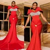 2024 Aso Ebi Prom Dresses for Special Occasions Promdress Evening Dresses Elegant Rhinestones Decorated Birthday Dress Second Reception Engagement Gowns AM738