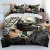 Beddengoed stelt 3D illusie dollar euro geldpatroon beddengoed setduvet cover bed set quilt cover caseKing q maat beddening set volwassen kind t240422