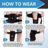 Pads Neopreen verstelbare gym knie pad voor knieondersteuning brace compressie knipad gewricht artritis dubbele scharnierende open patella stabilisator