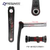 Peças Bicicleta gorda de gordura Crankset 170mm Bicicleta de neve, suporte inferior 179mm 192mm de cor de cor de corrente 104bcd 96bcd Ebike peças