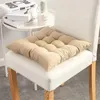 Pillow Seat Square Floor Tatami Mat Office Family decore Cadeira de cor sólida 38x38 43x43 48x48 53x53