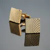 Links High quality Novelty cuff links copper Metal Laser engraving cufflinks mans French suit accessories Jewellery