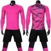 Fans Tops Tees New Mens Adult football jerseys 22/23 Soccer Goalkeeper Uniform Football Long Sleeve Training Football Goalkeeper Soccer Jerse Y240423