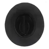 Berats Women Hut Fedora Hut Herbst Winter Fedoras fühlte Panama Caps Männer Unisex Casual Solid Black Band Chapeau Femme