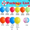 Party Decoration 164st Beach Ball Tropical Balloon Garland Arch Summer Pool Decor Kids Birthday Wedding Hawaiian Baby Shower