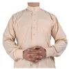 Arabska szata na Bliskim Wschodzie Męska szata etniczna stojak na stoisko Koszulki Rękot islamski odzież islamska