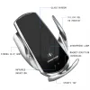 Chargers Automatic 30W Car Wireless Charger for iPhone 14 13 12 11 XS XR X 8 Samsung S22 Magnetic USB Infrared Sensor Phone Holder Mount