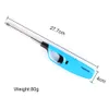 Long Refillable Butane Without Gas Lighters Candle Lighter Multi-purpose for Kitchen Fireplace Pilot Light BBQ Stove Lighters